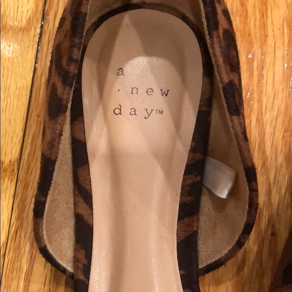 A New Day Cheetah Print Flats